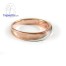 แหวนพิงค์โกลด์  แหวนแต่งงาน แหวนหมั้น - R1242PG
